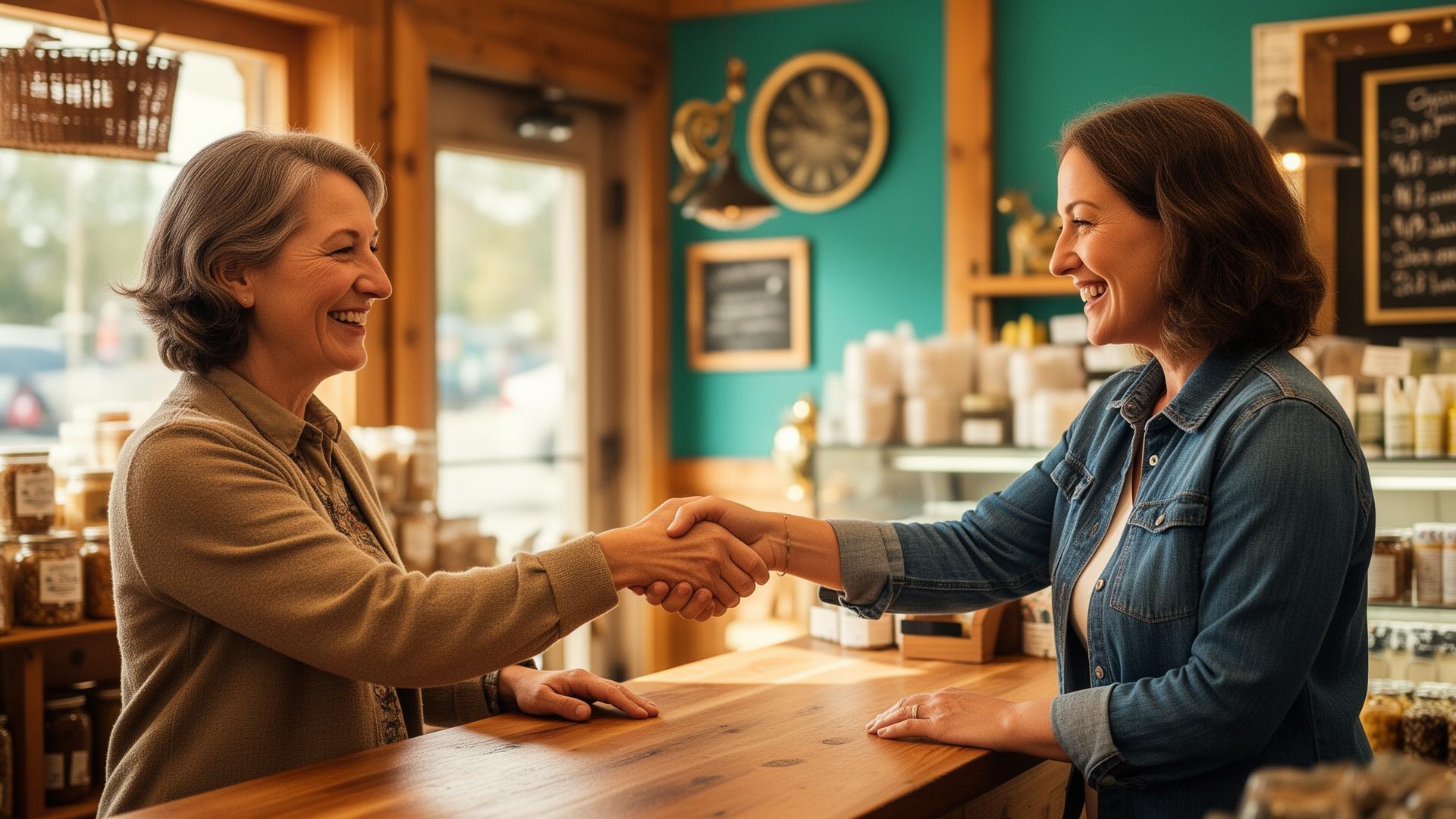 Customer Google reviews displayed on phone and laptop screens